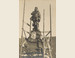 Aufstellung des Andreas-Hofer-Denkmals 1914 in Meran