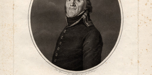 Brustbild von Marschall Lefèbre, Herzog von Danzig