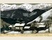 Korrespondenzkarte mit einer kolorierten fotografischen Abbildung vom Pfandlerhof im Winter