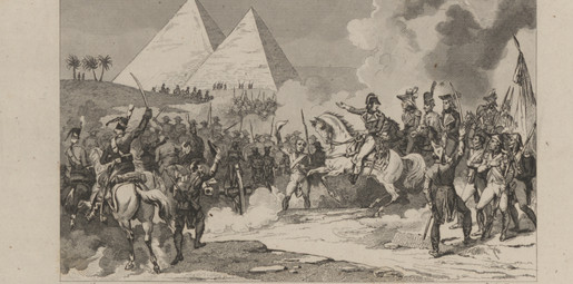 Napoleon als General in Ägypten