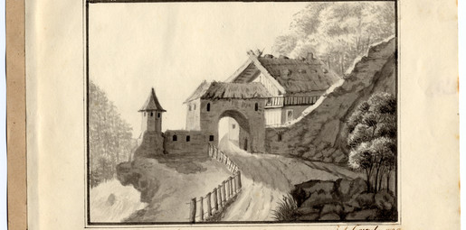 Lienzer Klause, wo am 8. August 1809 der Durchmarsch des französischen Generals Rusca verhindert wurde